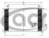 KIA 0K30C61480D Condenser, air conditioning